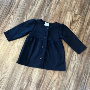 Carter’s 12 months girls light pea coat